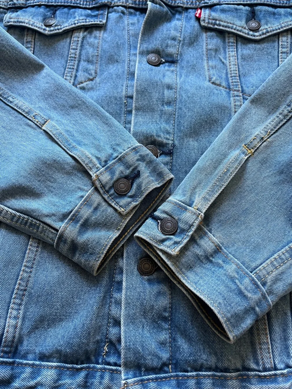 Levi's Light Blue Denim Jacket - Picture 4 of 11